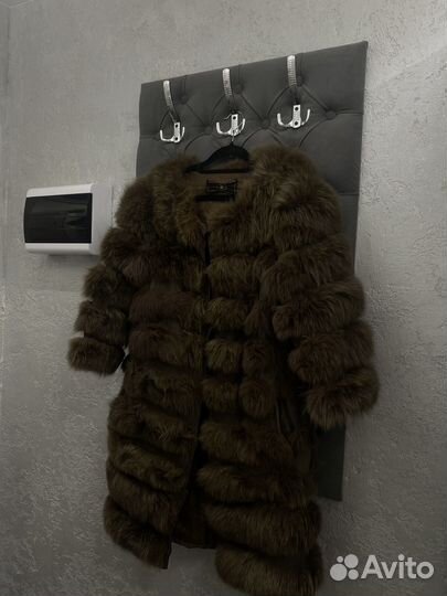 Шуба из песца