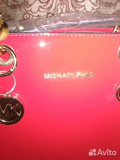 Сумка michael kors оригинал красная