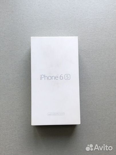 Коробка рст iPhone 6s 128 гб серый RFB (оф)