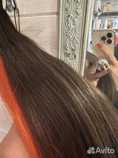 Волосы для наращивания натуральные бу