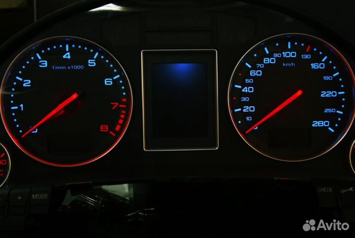 Audi A4 B6/B7 Европейские шкалы приборов