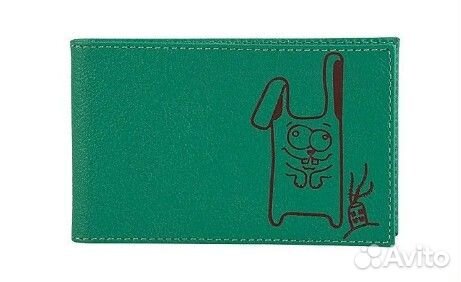 Визитница горизонт. Fabula V.38.CH кожа Россия