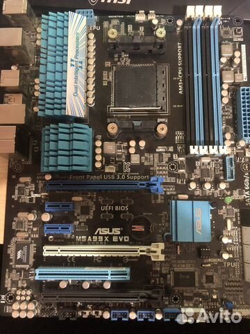Материнская плата asus m5a99x evo am3+
