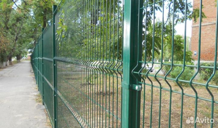Забор металлический,ворота, калитки быстро