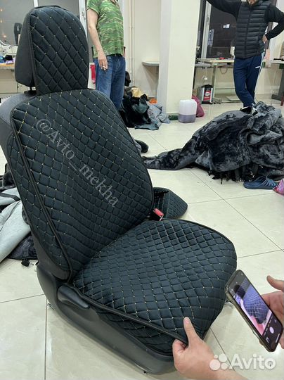 Авточехлы на сиденьи