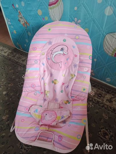 Шезлонг детский