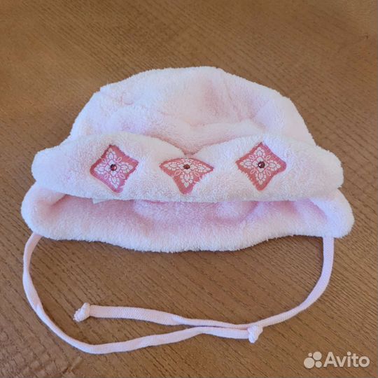 Шапка для девочки демисезонная 39,41,43,47