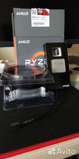 Процессор AMD Ryzen 5 1600X BOX с Кулером