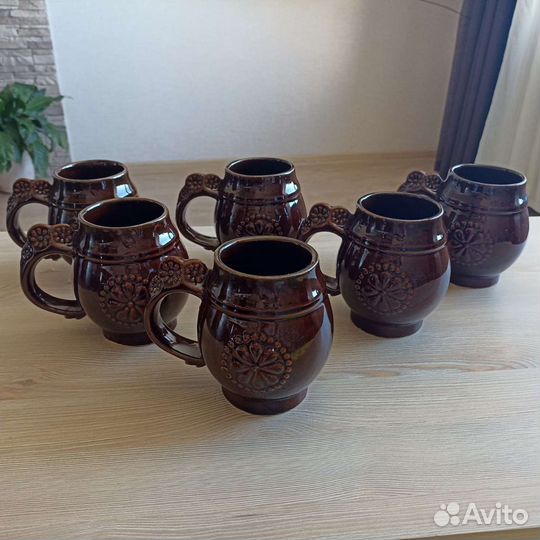 Кружка керамическая СССР, пивная, горшочки,супница