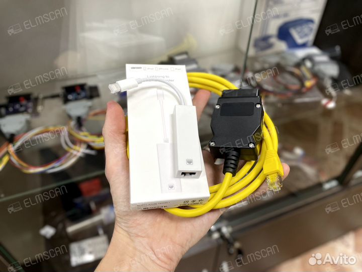 Адаптер BMW Enet для iPhone с разъемом Lightning