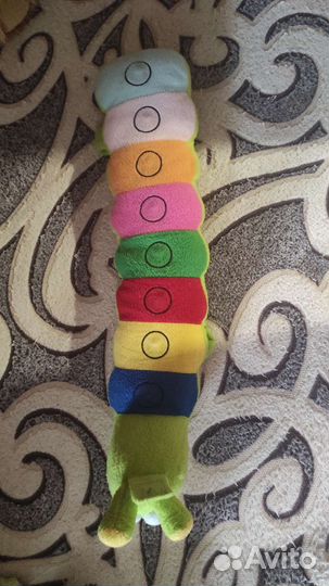 Мягкая музыкальная игрушка пианино- улитка