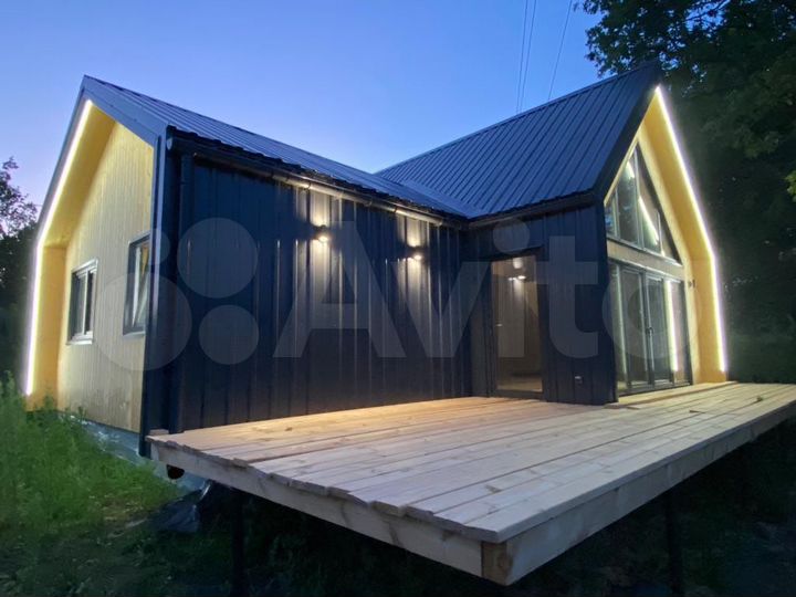 Коттедж 94 м² на участке 11 сот.