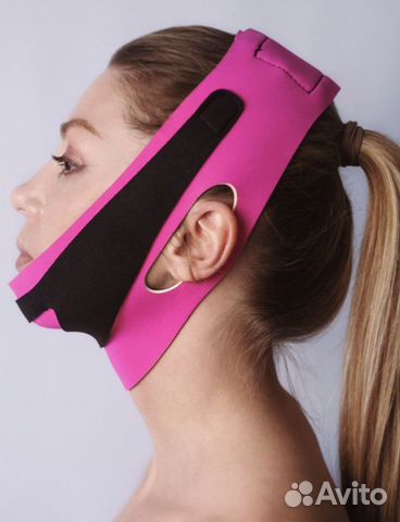 Повязка-бандаж для коррекции овала лица