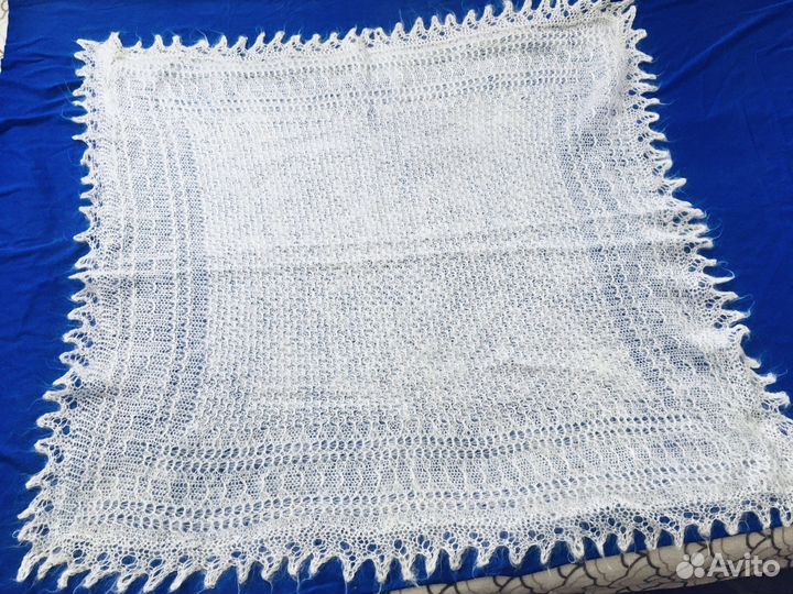 Шали пуховые разные