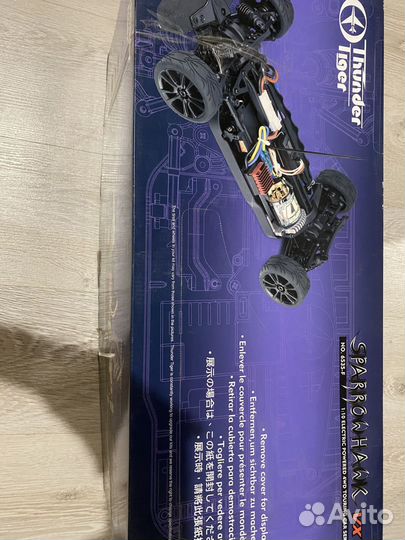 Thunder tiger sparrowhawks vx модель awd