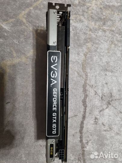 Видеокарта evga Nvidia GeForce GTX 1070 8GB