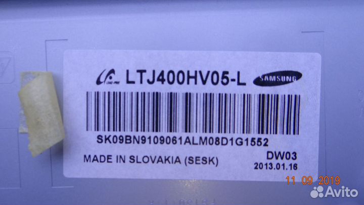 BN41-01789A LSJ400HMV05-S SK98BN950