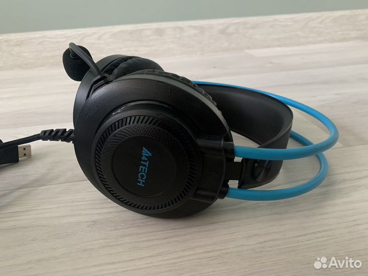 Наушники с микрофоном a4tech