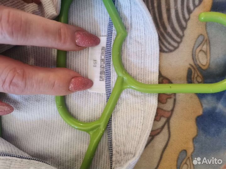 Рубашка на мальчика р 158