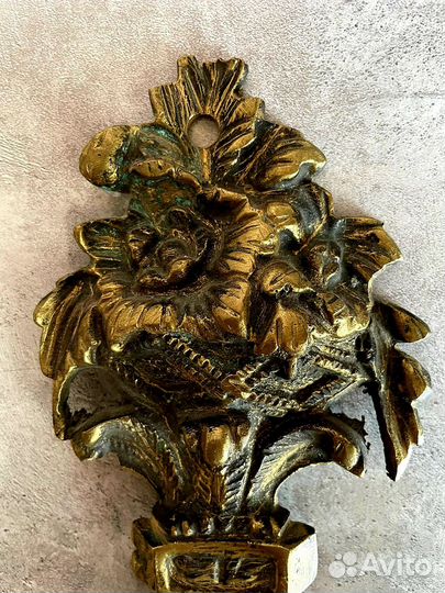 Светильник бронза антиквариат настенный