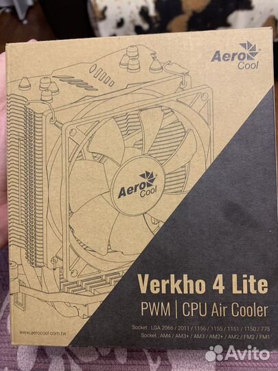 Башенный кулер AeroCool Verkho 4 Lite