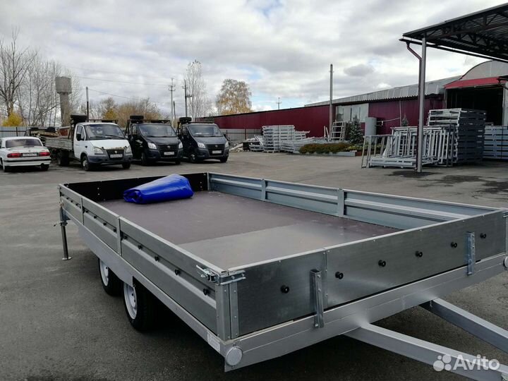 Цм подрамник 4,6*2,2 2хос с опорными стойками и ко