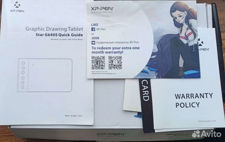 Графический планшет star g640s