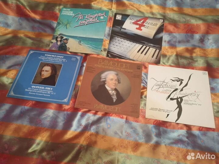 Грампластинки разные