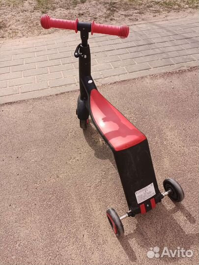 Беговел 3в1, беговел, самокат и велосипед