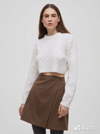 Кроп свитер aim clo новый