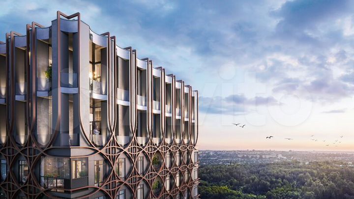 1-к. квартира, 46,5 м², 11/15 эт.