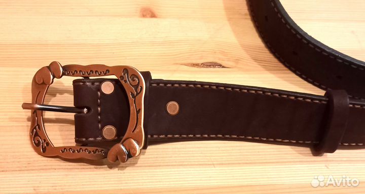 Ремень женский натуральная кожа ручная работа