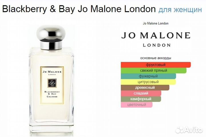 Парфюм Jo Malone Blackberry & Bay 60мл- Тестер ОАЭ