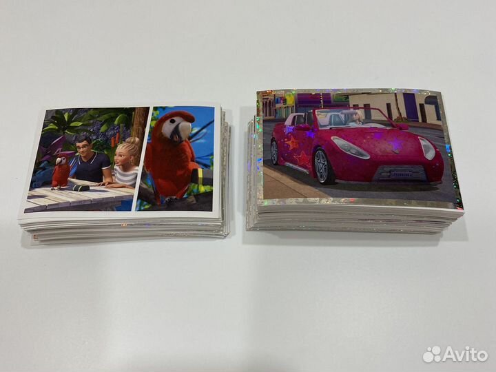 Barbie наклейки panini