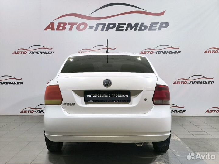 Volkswagen Polo 1.6 МТ, 2013, 180 294 км