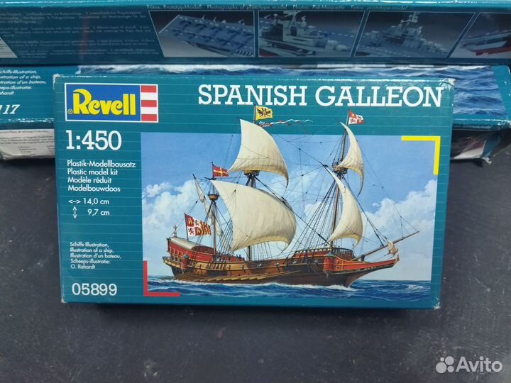 Сборные модели кораблей, судов, лодок