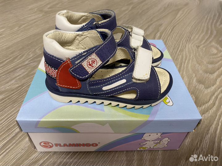 Сандали на мальчика 24 р. Нат. Кожа