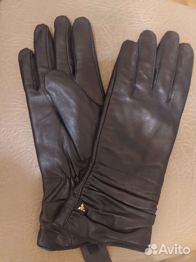 Перчатки женские кожаные 7.5