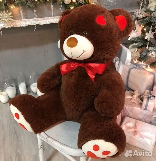 Плюшевый Мишка 110 см с сердцем