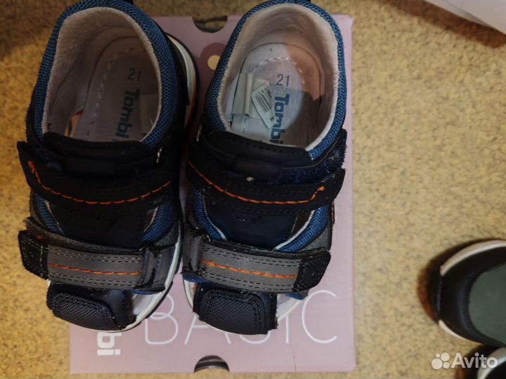 Сандалии детские для мальчиков 21 размер