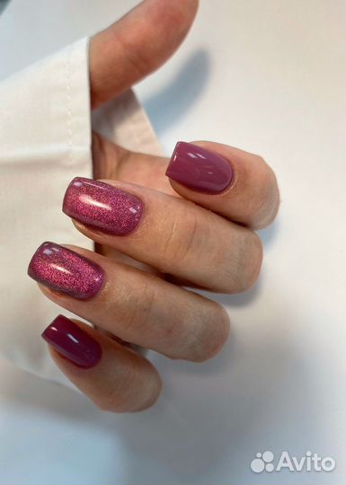 Маникюр с покрытием гель лака в салоне