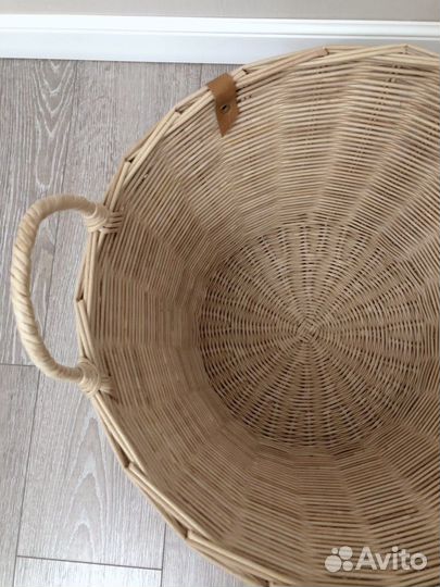 Корзина плетеная с ручками