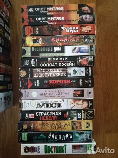Видеокассеты vhs