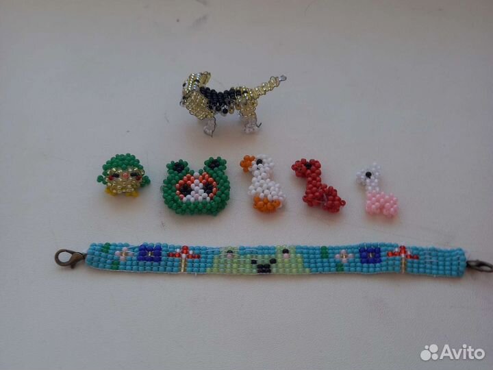 Мини амигуруми из бисера