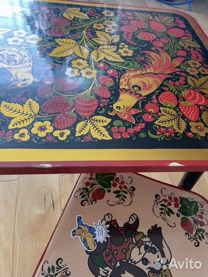 Детский стол и стул