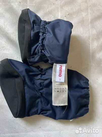 Пинетки и варежки зимние