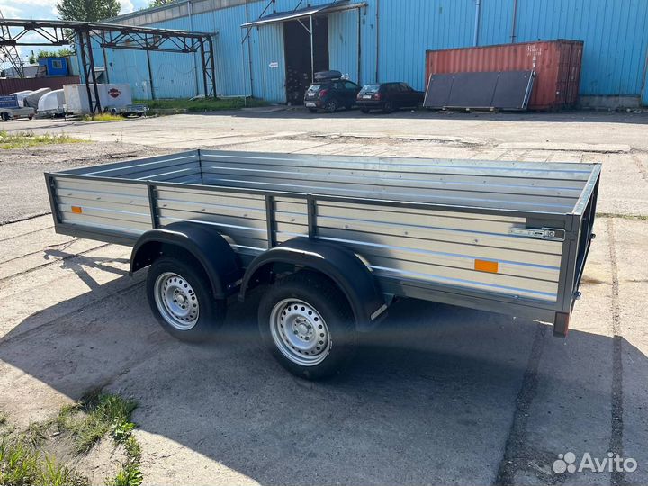 Прицеп двухосный Мустанг 3.5х1.5 м (самосвал)