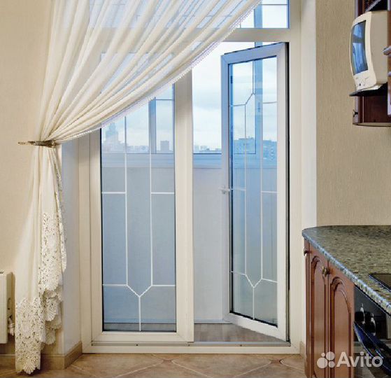 Балконный блок и пластиковые двери