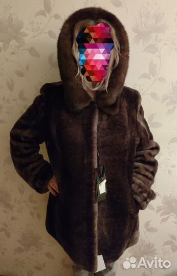 Шуба мутоновая новая