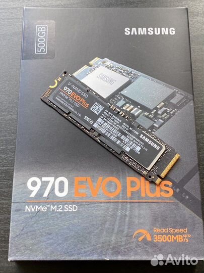 SSD-диск Samsung 970 EVO Plus на 500 Гб
